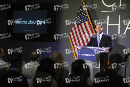 Marco Rubio spricht in  New York