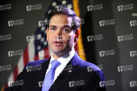 Marco Rubio spricht in  New York