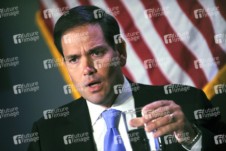 Marco Rubio spricht in  New York