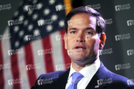 Marco Rubio spricht in  New York
