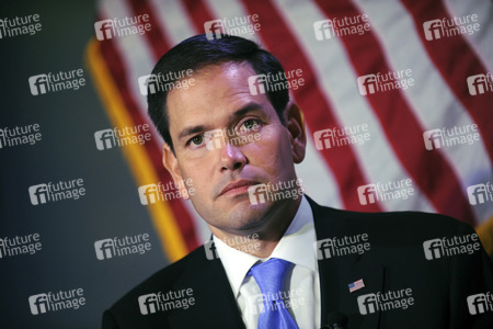 Marco Rubio spricht in  New York