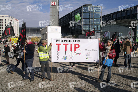 Demo Gegen TTIP und CETA in Berlin