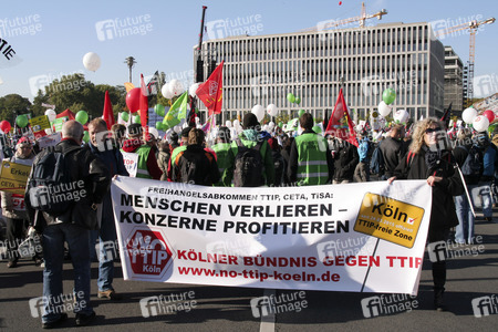 Demo Gegen TTIP und CETA in Berlin