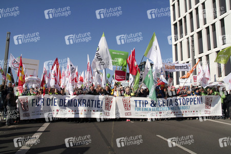 Demo Gegen TTIP und CETA in Berlin