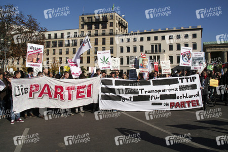 Demo Gegen TTIP und CETA in Berlin