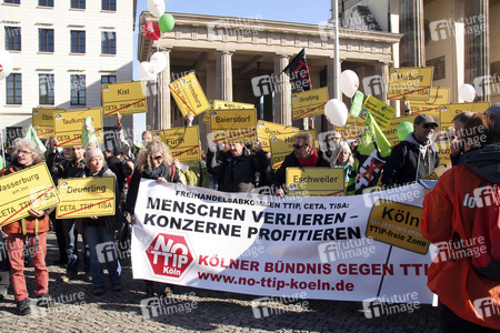 Demo Gegen TTIP und CETA in Berlin