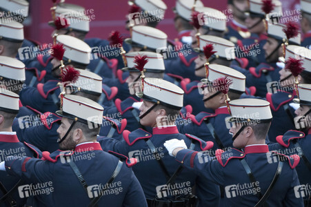Militärparade zum spanischen Nationalfeiertag in Madrid