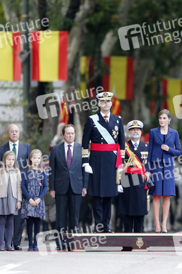Militärparade zum spanischen Nationalfeiertag in Madrid
