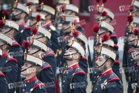 Militärparade zum spanischen Nationalfeiertag in Madrid