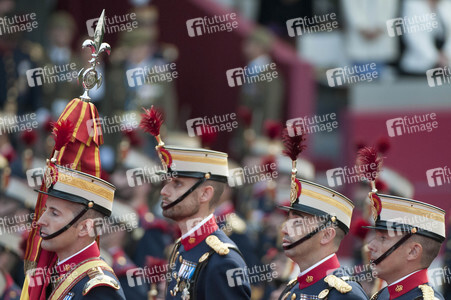 Militärparade zum spanischen Nationalfeiertag in Madrid
