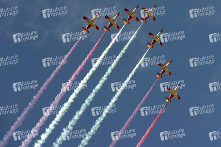 Militärparade zum spanischen Nationalfeiertag in Madrid