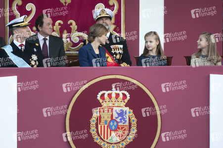 Militärparade zum spanischen Nationalfeiertag in Madrid