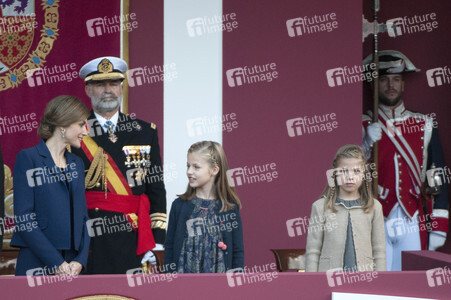 Militärparade zum spanischen Nationalfeiertag in Madrid