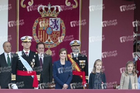 Militärparade zum spanischen Nationalfeiertag in Madrid