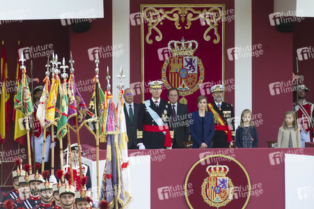 Militärparade zum spanischen Nationalfeiertag in Madrid
