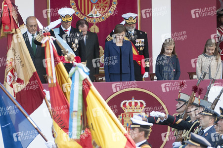 Militärparade zum spanischen Nationalfeiertag in Madrid