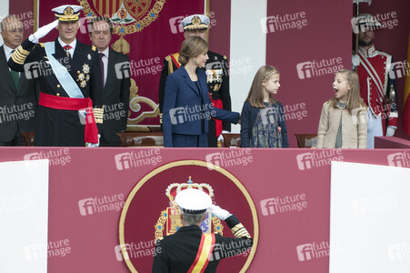 Militärparade zum spanischen Nationalfeiertag in Madrid