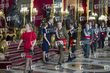 Empfang zum Nationalfeiertag in Madrid