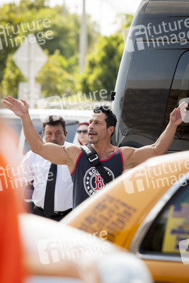Dreharbeiten zu 'Rock This Boat: New Kids on the Block' in Miami