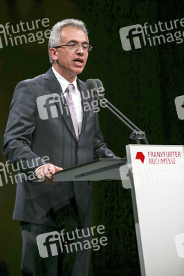 Eröffnung der 67. Frankfurter Buchmesse 2015 in Frankfurt