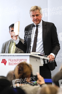 Eröffnungs-Pressekonferenz der 67. Frankfurter Buchmesse 2015 in Franlfurt