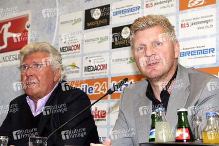 Pressekonferenz SC Paderborn mit Stefan Effenberg