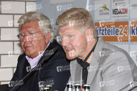 Pressekonferenz SC Paderborn mit Stefan Effenberg