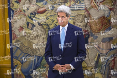 Empfang für John Kerry in Madrid