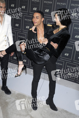 Balmain x H&M Collection Show In New York
