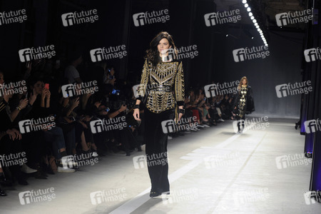 Balmain x H&M Collection Show In New York