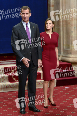 Emfpang zur Verleihung der Princess of Asturias Awards 2015 in Oviedo