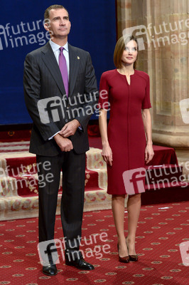 Emfpang zur Verleihung der Princess of Asturias Awards 2015 in Oviedo