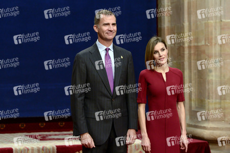 Emfpang zur Verleihung der Princess of Asturias Awards 2015 in Oviedo