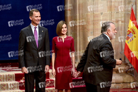 Emfpang zur Verleihung der Princess of Asturias Awards 2015 in Oviedo