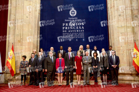 Emfpang zur Verleihung der Princess of Asturias Awards 2015 in Oviedo
