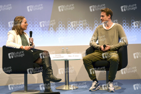Max Felder im Gespräch mit Nicole Schwertner