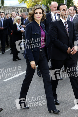 König Felipe und Königin Letizia besuchen Colombres