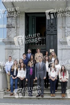 König Felipe und Königin Letizia besuchen Colombres