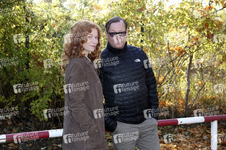 Fototermin am Set des ARD Fernsehfilms 'Mein sind deine Kinder' in Berlin