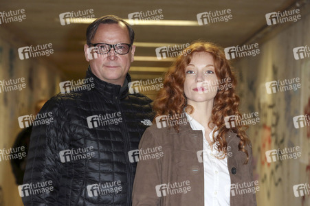 Fototermin am Set des ARD Fernsehfilms 'Mein sind deine Kinder' in Berlin