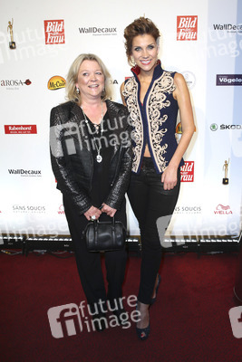 Goldene Bild der Frau 2015 in Hamburg