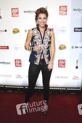 Goldene Bild der Frau 2015 in Hamburg