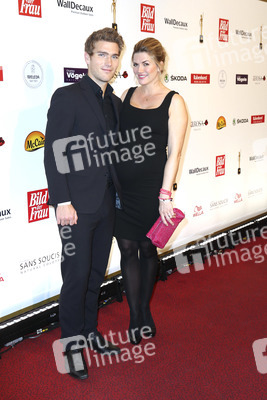 Goldene Bild der Frau 2015 in Hamburg
