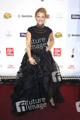 Goldene Bild der Frau 2015 in Hamburg