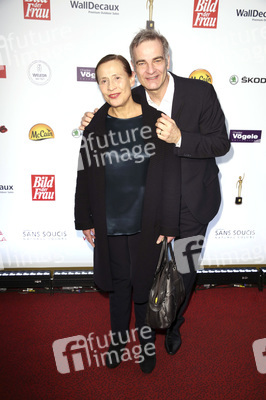 Goldene Bild der Frau 2015 in Hamburg