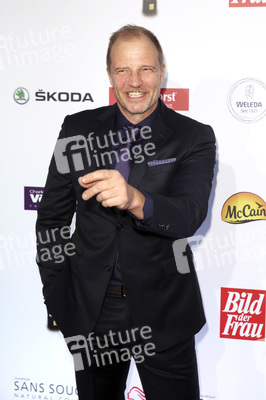 Goldene Bild der Frau 2015 in Hamburg