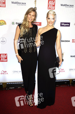 Goldene Bild der Frau 2015 in Hamburg