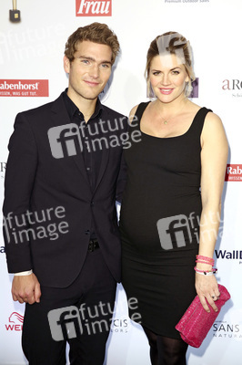 Goldene Bild der Frau 2015 in Hamburg