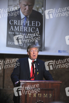 Donald Trump Buchpräsentation in New York