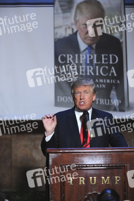 Donald Trump Buchpräsentation in New York